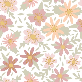 小清新花纹素材背景设计图片